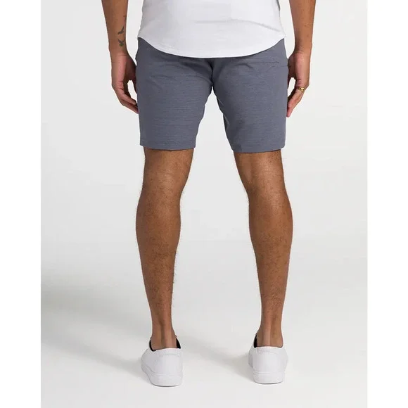 BYLT Kinetic Shorts Men’s L 32x9 Iron Performance Chino Casual Zip Side Pocket - Picture 8 of 13